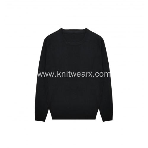 Men's Knitted Sweater Anti-pilling Crewneck Pullover